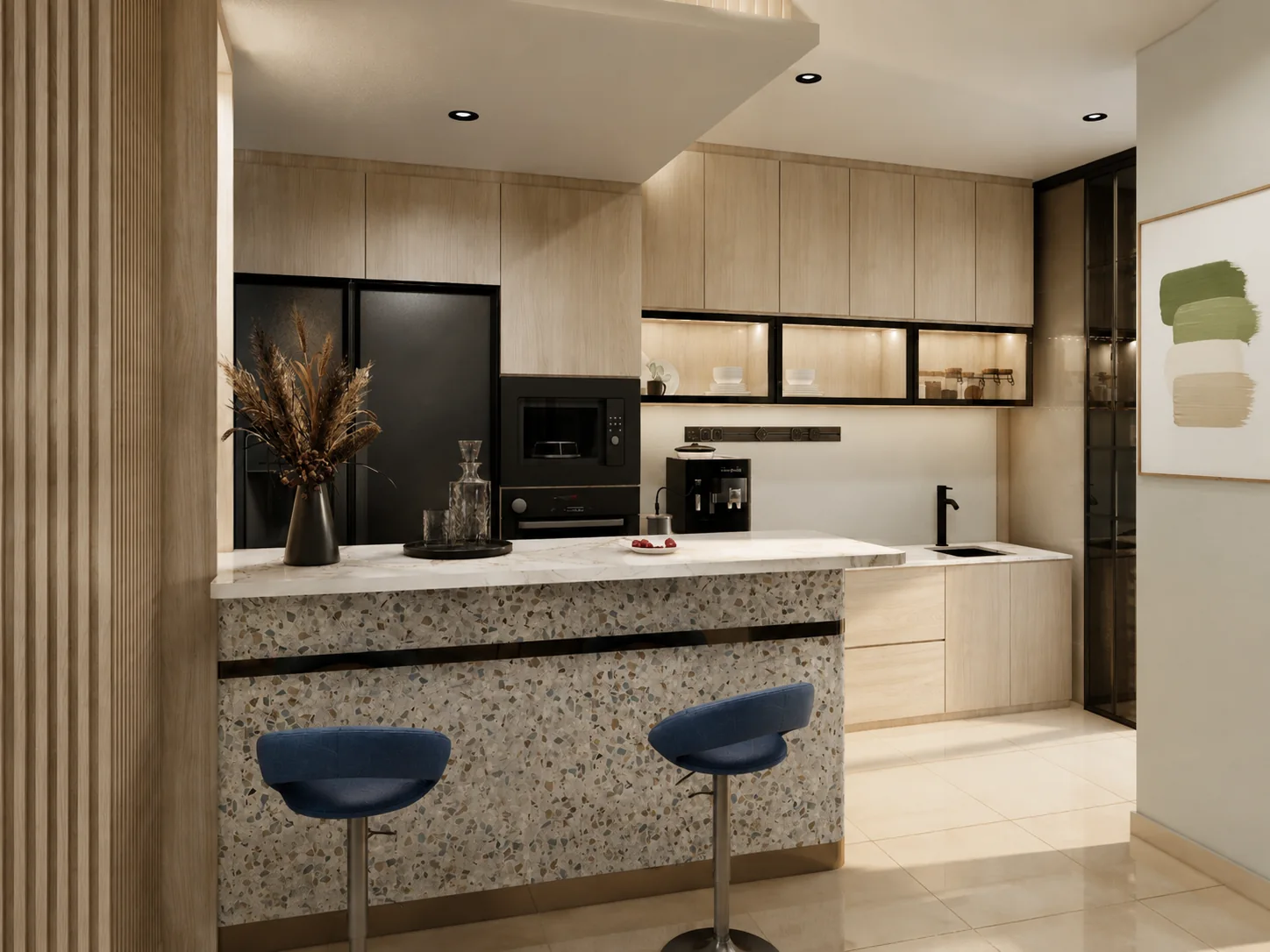 Camar 8 kitchen island