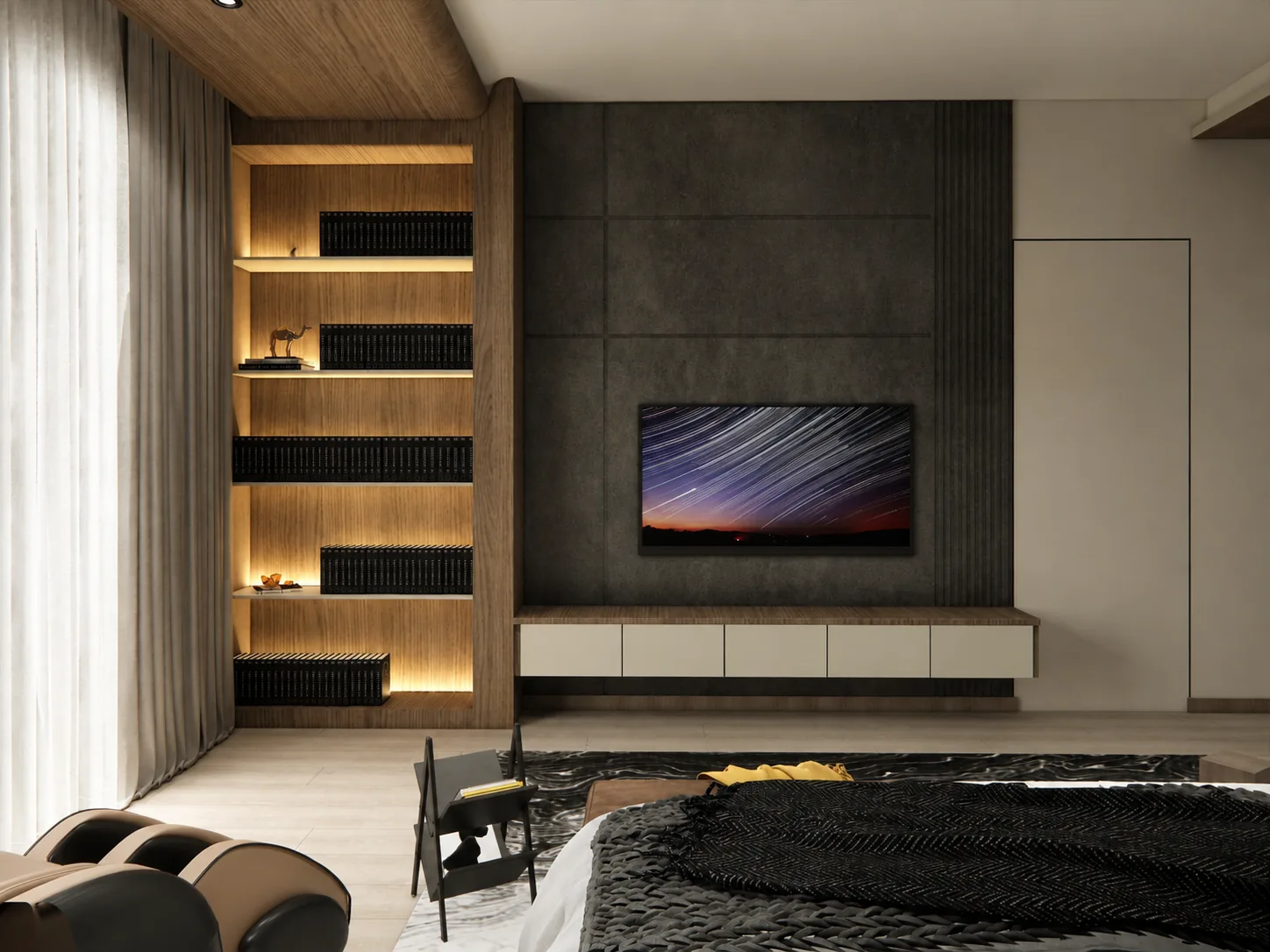 Camar 8 television wall