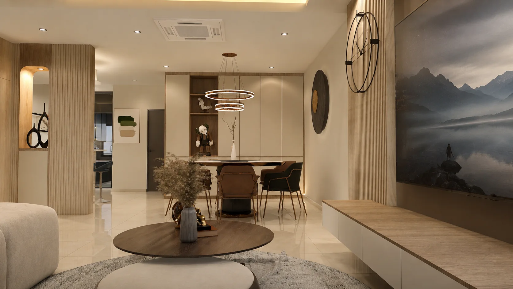 Camar 8 open-plan interior