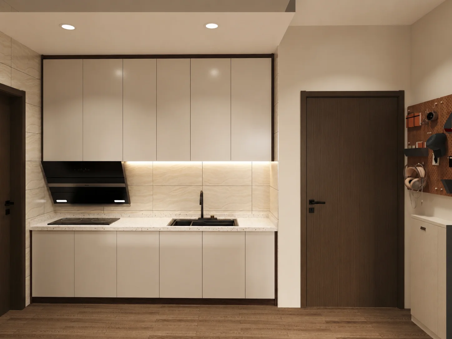M Minori compact kitchen cabinet design
