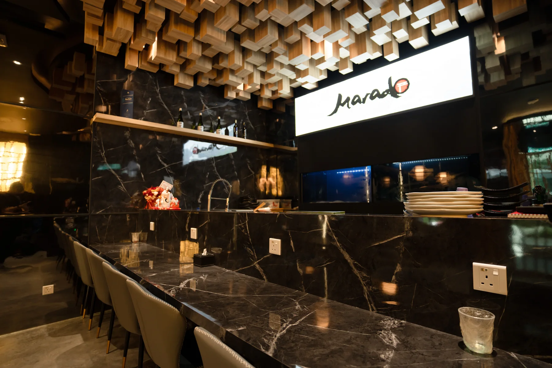 Marado Japanese Restaurant project photo 6 by MS Design Builder & Deco