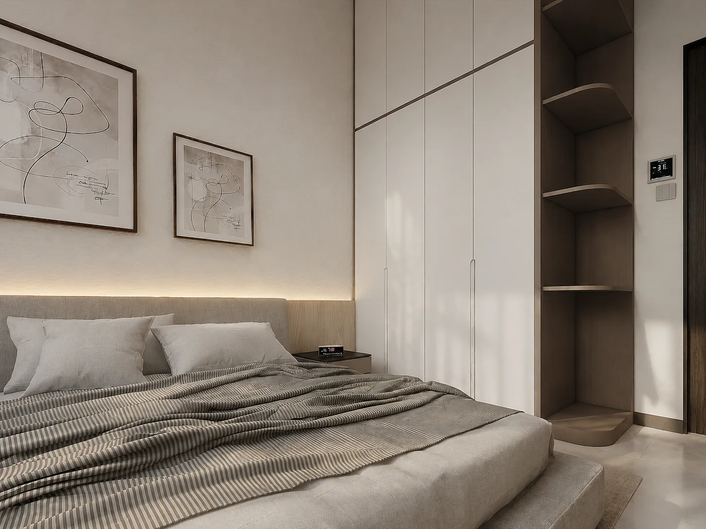 Central Garden bedroom cabinetry